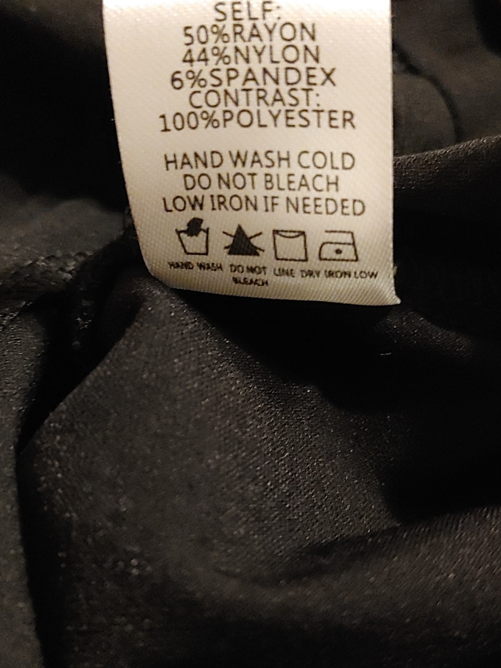 Windsor Black Women's Dress Pant Fits Sz 8-10 Gathered At Top Hem High Fit Waist - Picture 6 of 7